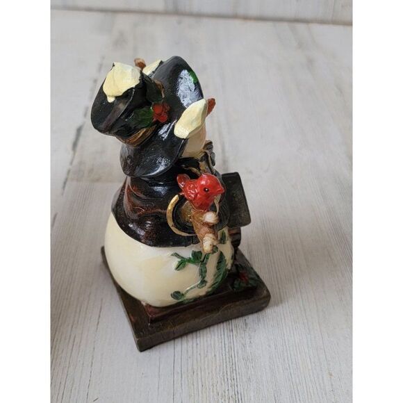 Jubilee Giftware Snowy joy snowman birdhouse xmas figure - Picture 5 of 8
